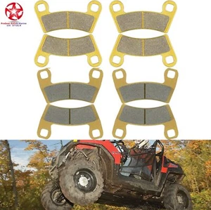 Front & Rear Parking Brake Pads For Polaris Razor RZR 570/800/900/1000 S 800 900 - Picture 1 of 14