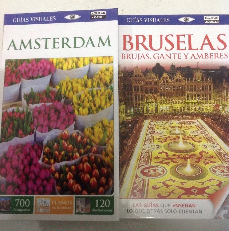 Guia Visual Amsterdam 2015 + Bruselas, Brujas, Gante Y Amberes 2013 - Imagen 1 de 1