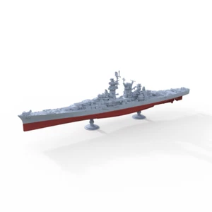 SSMODEL SSC2000709S 1/2000 Model Kit USN Alaska (CB-1) 1944 FULL HULL 3D PRINT - Picture 1 of 3