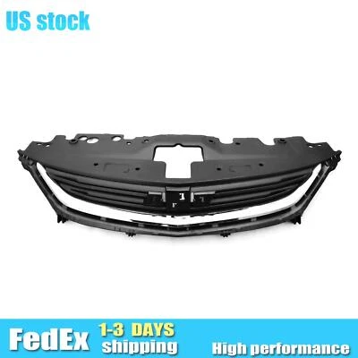 Chrome+Black Front Bumper Upper Grille GM1200736 For 2017-2020 Chevrolet Sonic Foto 1 de 4