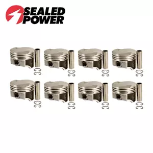 Flat Top Piston Set 040" Ford Falcon Mustang Fairlane LTD 302 351 Cleveland V8 - Picture 1 of 1