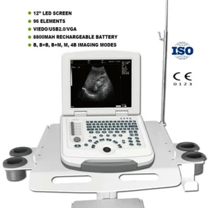 Digital Portable Ultrasound Machine Human B Ultrasonic Scanner CE ISO 5 probes - Picture 1 of 33