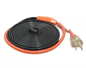 NEW Frost King 12 FT ELECTRIC WATER PIPE HEAT CABLE KIT (HC12) 120 VAC - Picture 1 of 3