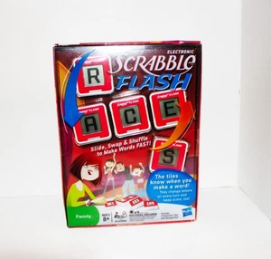 Scrabble Flash Electronic Game Hasbro Parker Brothers 2010 Ages 8+ NEW SEALED - Picture 1 of 6