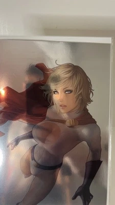 SDCC 2025 KRS All Star Comics #58 Bolso Ciego Ultra Chase Lámina Warren Louw Ltd 100 Foto 1 de 4