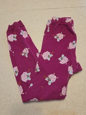 Hanna Andersson Girls Pajama Bottoms Size 130 CM 8 US Pink Fairy Organic Cotton - Image 1 of 4