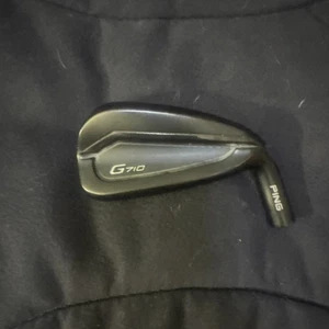 Ping G710 Black 7 iron Fitting Cart Head Only RH New - Picture 1 of 17
