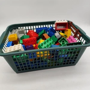 COSTRUZIONI LEGO DUPLO SFUSI MISTI ORIGINALI LOTTO 1,1KG - Imagen 1 de 2