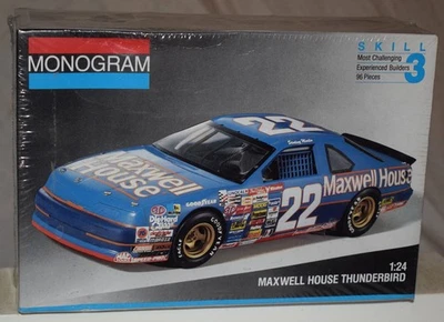 Kit Monograma Nº 2942 Maxwell House Thunderbird #22 Stock Car 1:24 NUEVO en caja Foto 1 de 3