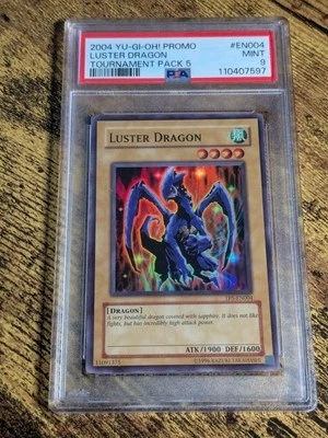 Yugioh Luster Dragon TP5-EN004 Super Rare PSA 9 - Image 1 of 3