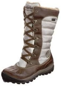 Timberland Waterproof Earthkeepers Mt Holly Duck Lace Boots Sherpa Leather 9.5 - Picture 1 of 16