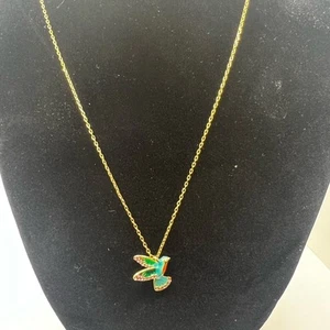 Collar Colibrí Ruta Escénica Kate Spade Nuevo sin Etiquetas - Imagen 1 de 4