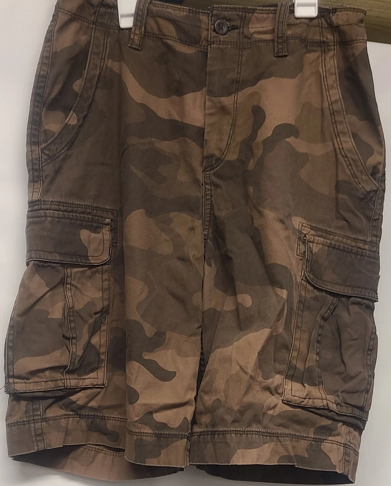 Pantalones Cortos Para Hombre Arizona Jean Company Camoflauge Marrón Talla 32 Foto 1 de 4