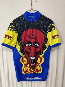 GT Team Scream Kurzarm 1/4 Zip Radtrikot, De Marchi Größe: M? RAR! - Bild 1 von 14