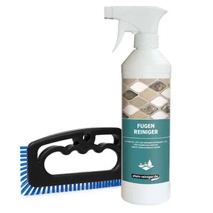 stein-reiniger.de: Fugen Reiniger 500 ml, Fugenbürste Fuginator schwarz SET - Bild 1 von 7