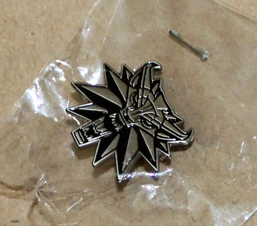 The Witcher 3 Wild Hunt rare promo Metal Pin from Gamescom 2014 - Image 1 of 4