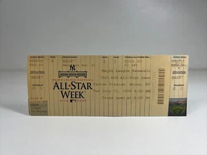 2008 MLB All Star Game Full Ticket - Picture 1 of 6