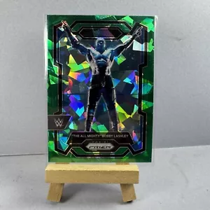 2024 Prizm WWE #150 The All Mighty Bobby Lashley Green Cracked Ice - Picture 1 of 2