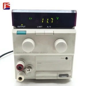 Kikusui PMC-35-1, 35V, 1A, Compact Low-Noise Linear DC Power Supply, Up to 35V - Picture 1 of 5