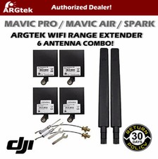 ARGtek DJI Mavic Air/Pro/Spark WiFi Signal Range Extender Kit - 6 Antennas