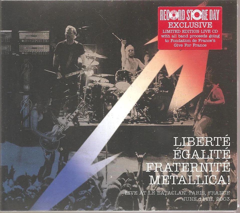 METALLICA "Liberté Égalité Fraternité Metallica!" RSD US Digi sealed - Bild 1 von 1