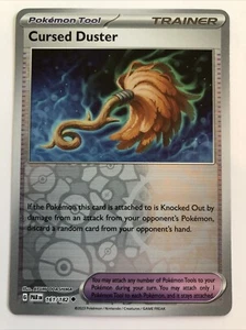 Pokémon TCG Paradox Rift Cursed Duster Reverse Holofoil 161/182 NM - Picture 1 of 2