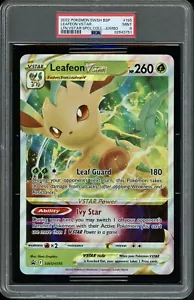 Tarjeta Pokémon PSA 9 COMO NUEVA Leafeon VSTAR Black Star Promo SWSH195 JUMBO - Imagen 1 de 2