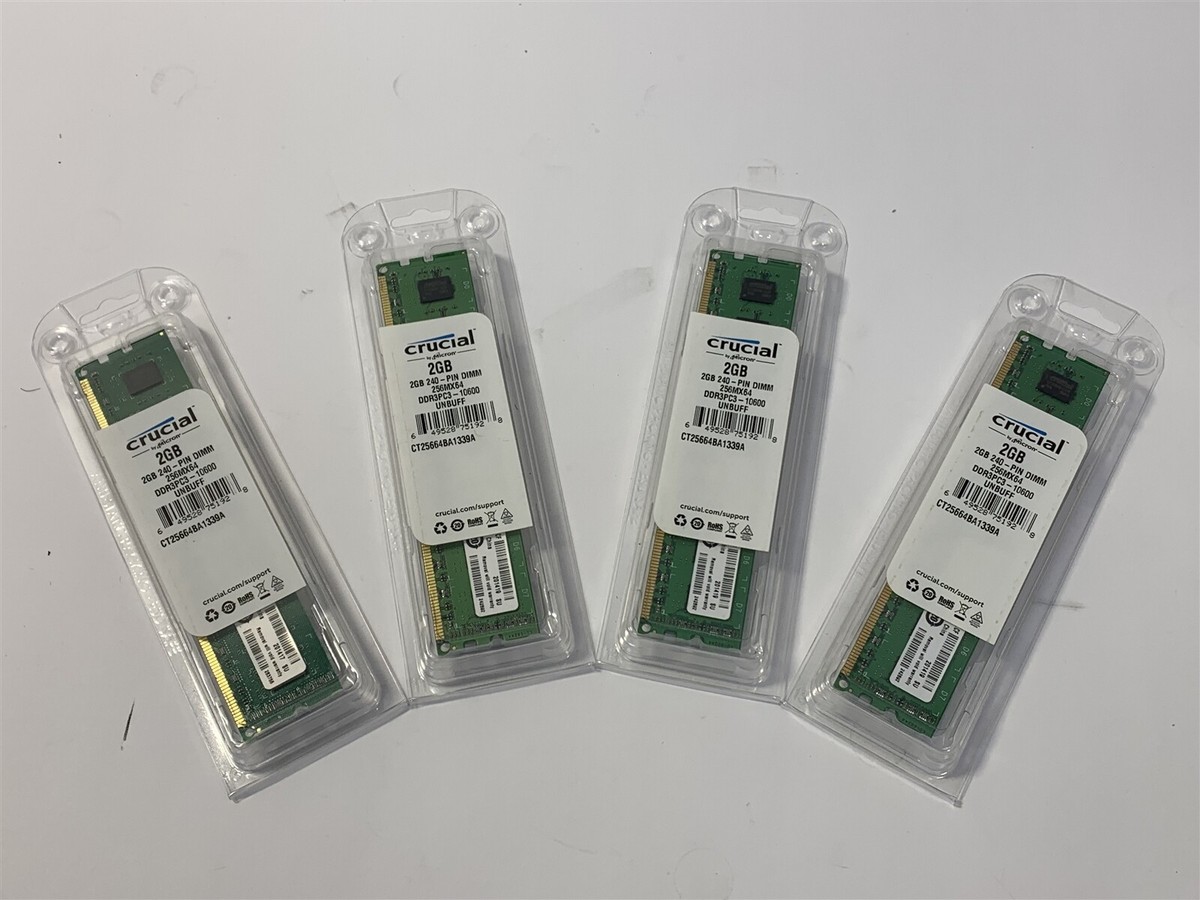 Crucial Crucial PC3-10600 GB UDIMM 1333 MHz PC3-10600 DDR3 SDRAM