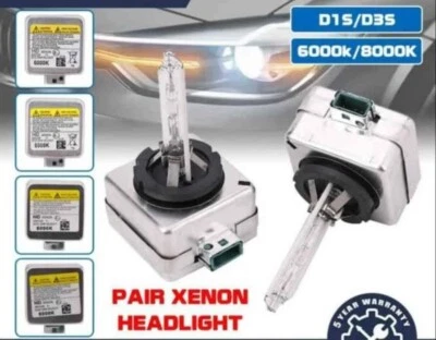 D1S/D3S Xenon HID Headlight Bulbs (2 Pack) - Image 1 of 4