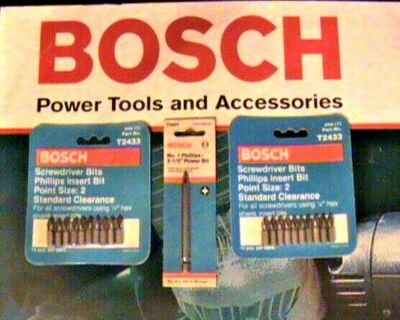 BOSCH Driver Bits (20 #2 1") (1 #1 3-1/2") - Image 1 of 3