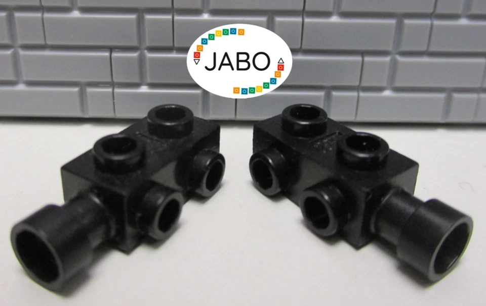 C8/15/6) Lego 2x 4595 Kamera / Düse schwarz 6940 6988 75015 10188 7749 6982 6990 - Bild 1 von 1