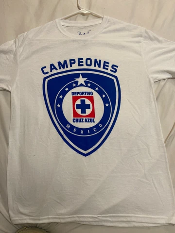 Club Deportivo Cruz Azul la Maquina T-Shirt  Playera de algodon CAMPEON SIZE M Cover