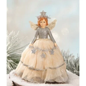 Bethany Lowe Christmas Tree Flea Market Angel Tree Topper - Picture 1 of 3