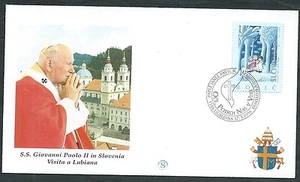 1996 VATICANO VIAGGI DEL PAPA SLOVENIA LUBIANA - SV8 - Picture 1 of 1