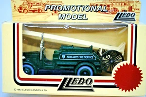 LLEDO DIECAST DENNIS FIRE ENGINE w LADDER In AUXILARY FIRE SERVICE Livery MIB - Picture 1 of 10