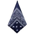 4X(Set of 1 navy   bandanas - Cashmere cotton scarf sold by 1 R2L9)9620