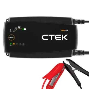 CTEK New PRO15S revised MXS 15 Battery Charger 15 Amp 12V AGM Deep Cycle 40-196 - Picture 1 of 8