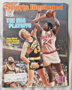 Moses Malone Houston Rockets May 3 1982 Sports Illustrated Ex - Picture 1 of 1