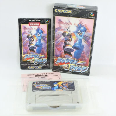 ROCKMAN FORTE Megaman Super Famicom Nintendo 2172 sf - Image 1 of 4
