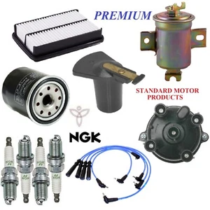 Tune Up Kit Filters Cap Wire Plugs For TOYOTA PICKUP L4 2.4L; To 11/95 1993-1995 - Picture 1 of 1