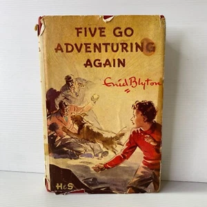 Five Go Adventuring Again de Enid Blyton... - Imagen 1 de 10