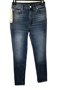 Aqua Damen Jeans The Stella Skinny Mid Rise Farbe Dakota Größe 24 - Bild 1 von 10