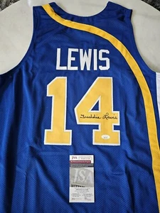 Freddie Lewis Autographed/Signed Jersey JSA COA Indiana Pacers - Picture 1 of 8