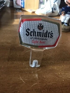 Schmidt's Beer Tap Handle, Lite Beer, Double Sided, Acrylic NICE FREE SHIPPING - Picture 1 of 3