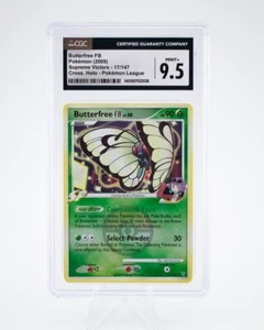 Butterfree FB 17/147 - CGC 9.5 - Supreme Victors Cross Holo - Foto 1 di 2