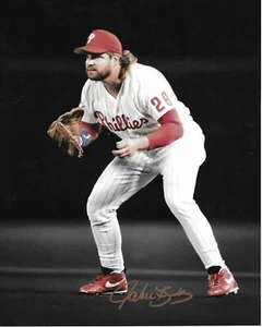 JOHN KRUK Signed Autographed 8x10 Baseball Photo Philadelphia Phillies COA - Picture 1 of 1