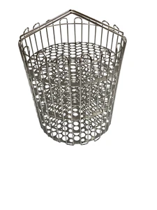 Cesta para freír Quality Industries, acero inoxidable, cubierta, 4HD - Imagen 1 de 4
