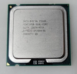 Intel E5400 Pentium Dual Core SLGTK 2.70 Ghz/2M/800 LGA775 CPU Processor - Picture 1 of 2