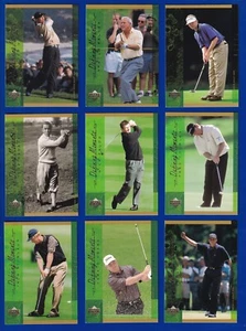 2001 UPPER DECK GOLF DEFINING MOMENTS SET TIGER WOODS NICKLAUS PALMER NM-MINT - Picture 1 of 4
