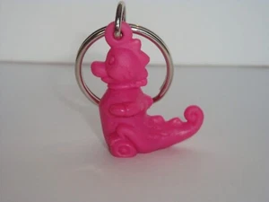 Tupperware Pink Fun Fern Flyer Keychain Dinosaur Dragon Brand New - Picture 1 of 1
